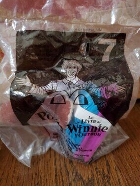 Vtg 2001 McDonald's Kids Happy Meal Toy #7 The Book of Pooh Winnie-the-Pooh Owl